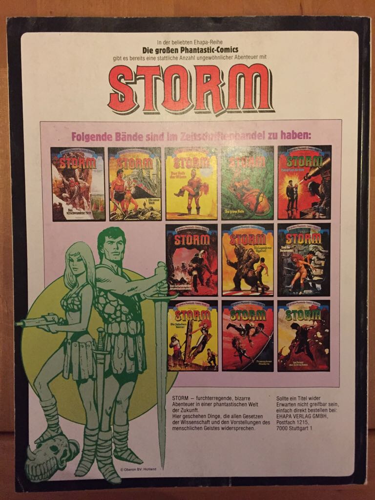Storm - Ehapa Verlag (47) comic book collectible - Main Image 2
