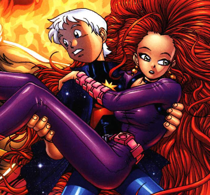 Marvel Mangaverse - Marvel (3 - Aug 2002) comic book collectible [Barcode 759606052967] - Main Image 2