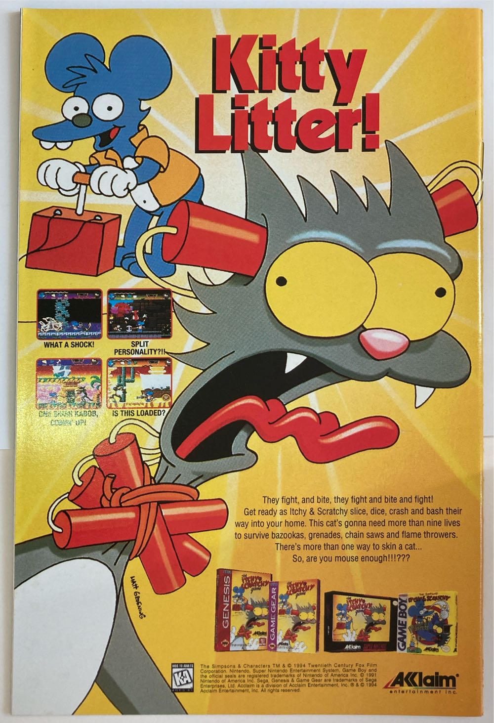 Radioactive Man - Bongo Comics Group (1000 - Jan 1995) comic book collectible - Main Image 2