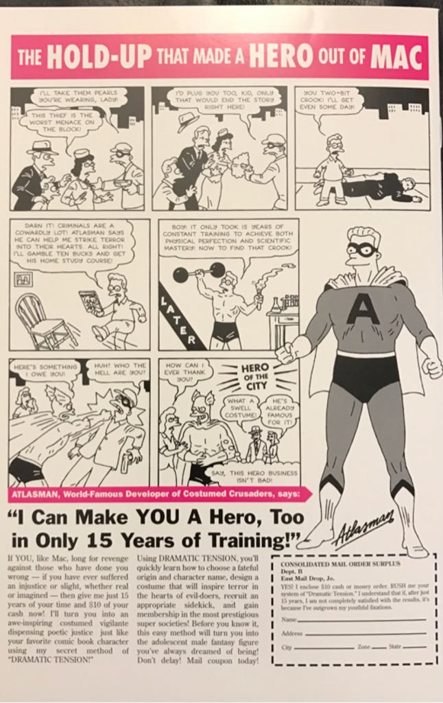 Radioactive Man (Bartcode Edition) - Bongo Comics Group (1 - 01/1993) comic book collectible - Main Image 2