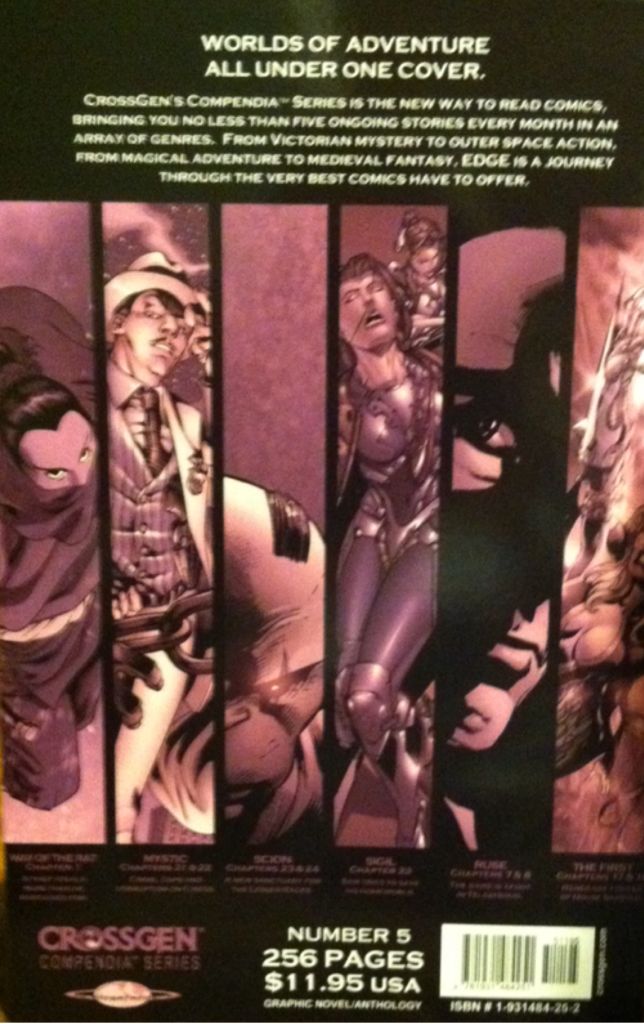 Edge - CrossGen Comics (5 - Sep 2002) comic book collectible [Barcode 978193148425151195] - Main Image 2