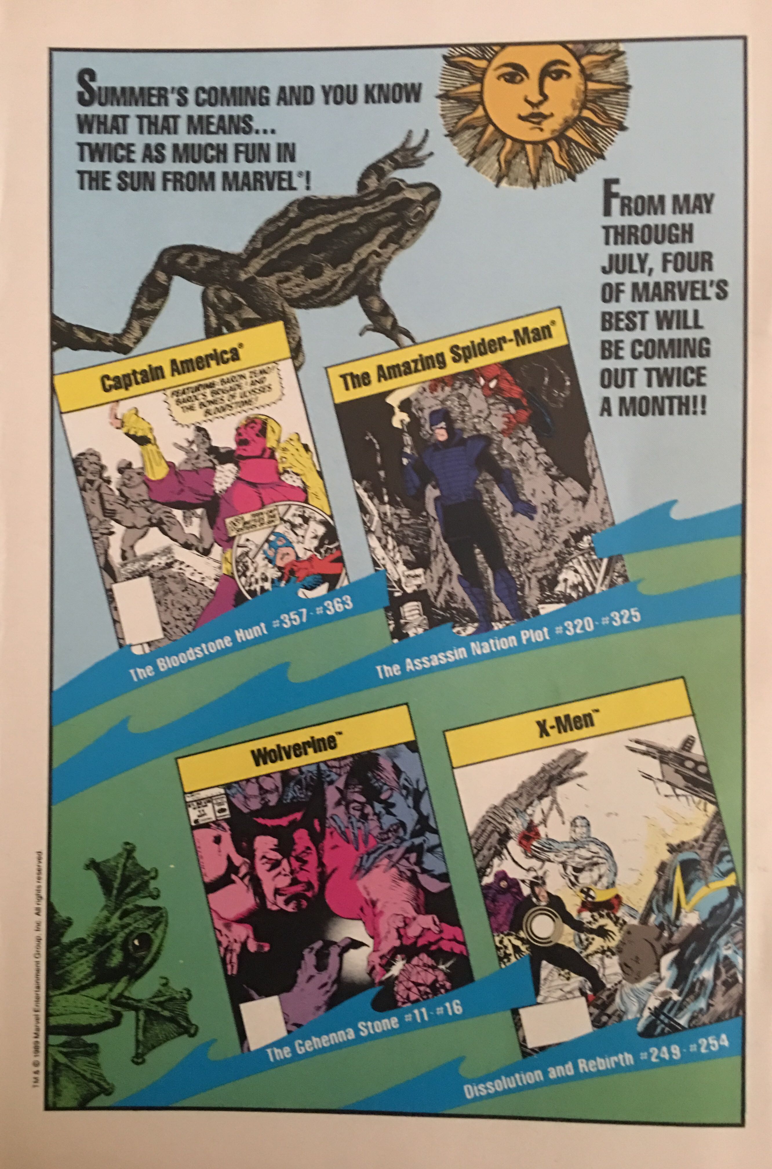 Moon Knight Marc Spector V1 #5 - Marvel (5 - Oct 1989) comic book collectible [Barcode 024885211115] - Main Image 2