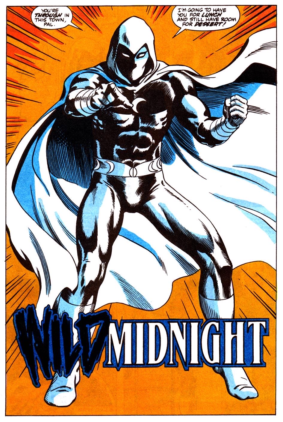Marc Spector: Moon Knight Vol 1 - Marvel Comics (4 - Sep 1989) comic book collectible [Barcode 024885211115] - Main Image 3
