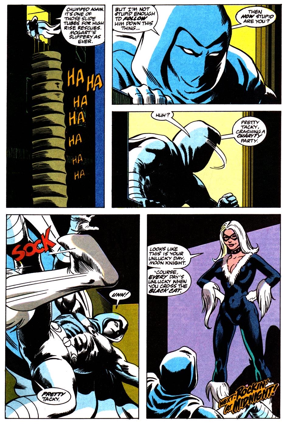 Marc Spector: Moon Knight Vol 1 - Marvel Comics (4 - Sep 1989) comic book collectible [Barcode 024885211115] - Main Image 4