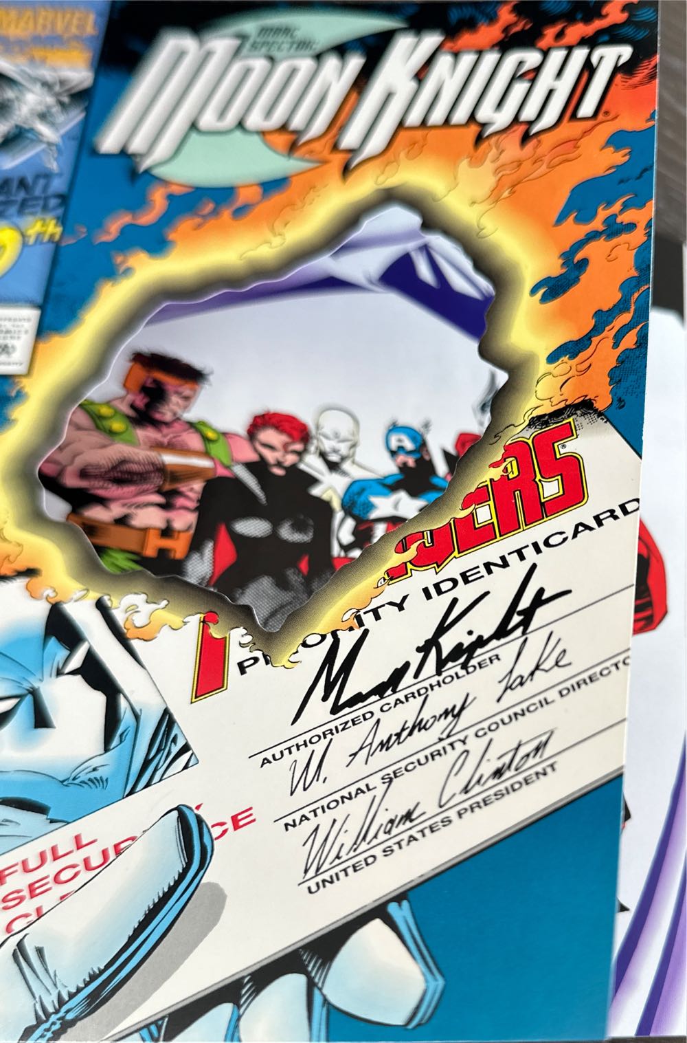 Marc Spector: Moon Knight - Marvel (50 - May 1993) comic book collectible [Barcode 024885211115] - Main Image 3