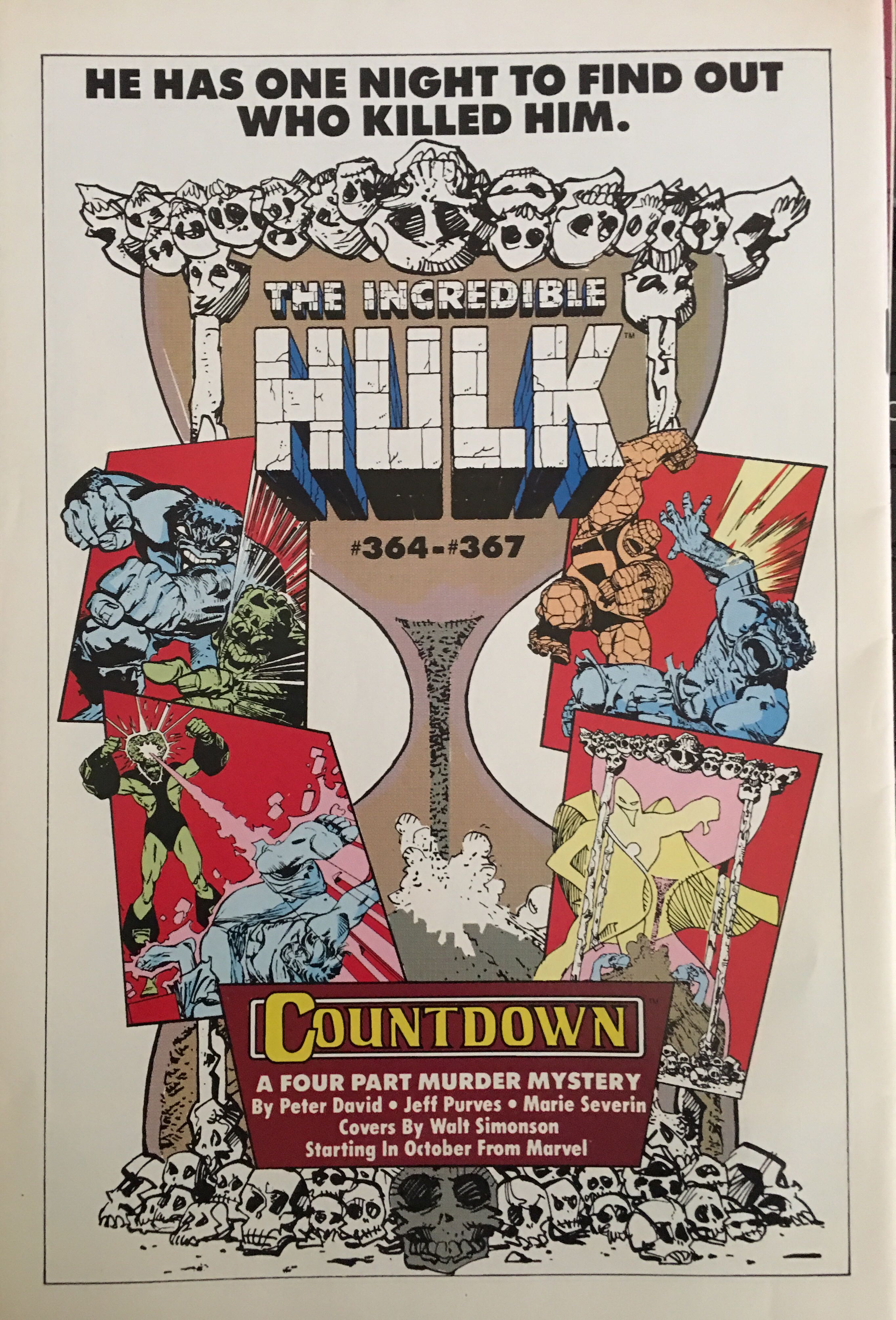 Marc Spector: Moon Knight #9 - Marvel Comics (9 - Dec 1989) comic book collectible [Barcode 024885211115] - Main Image 2