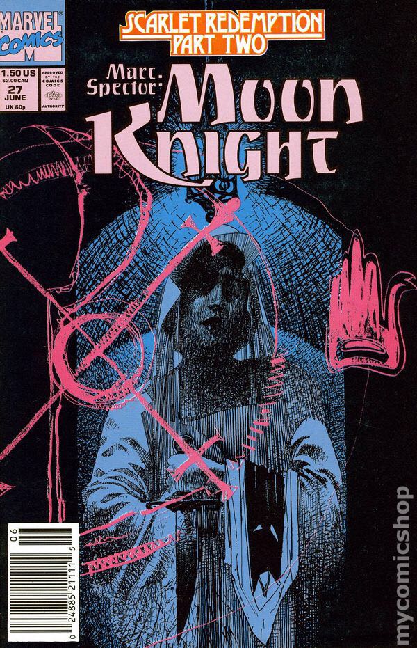 Marc Spector: Moon Knight (1989) - Marvel Comics (27 - Jun 1991) comic book collectible [Barcode 024885211115] - Main Image 1