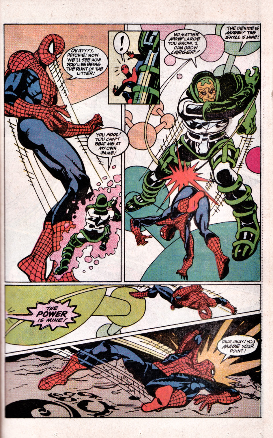 Web of Spider-Man Annual - Marvel (6 - Aug 1990) comic book collectible [Barcode 071486028659] - Main Image 2