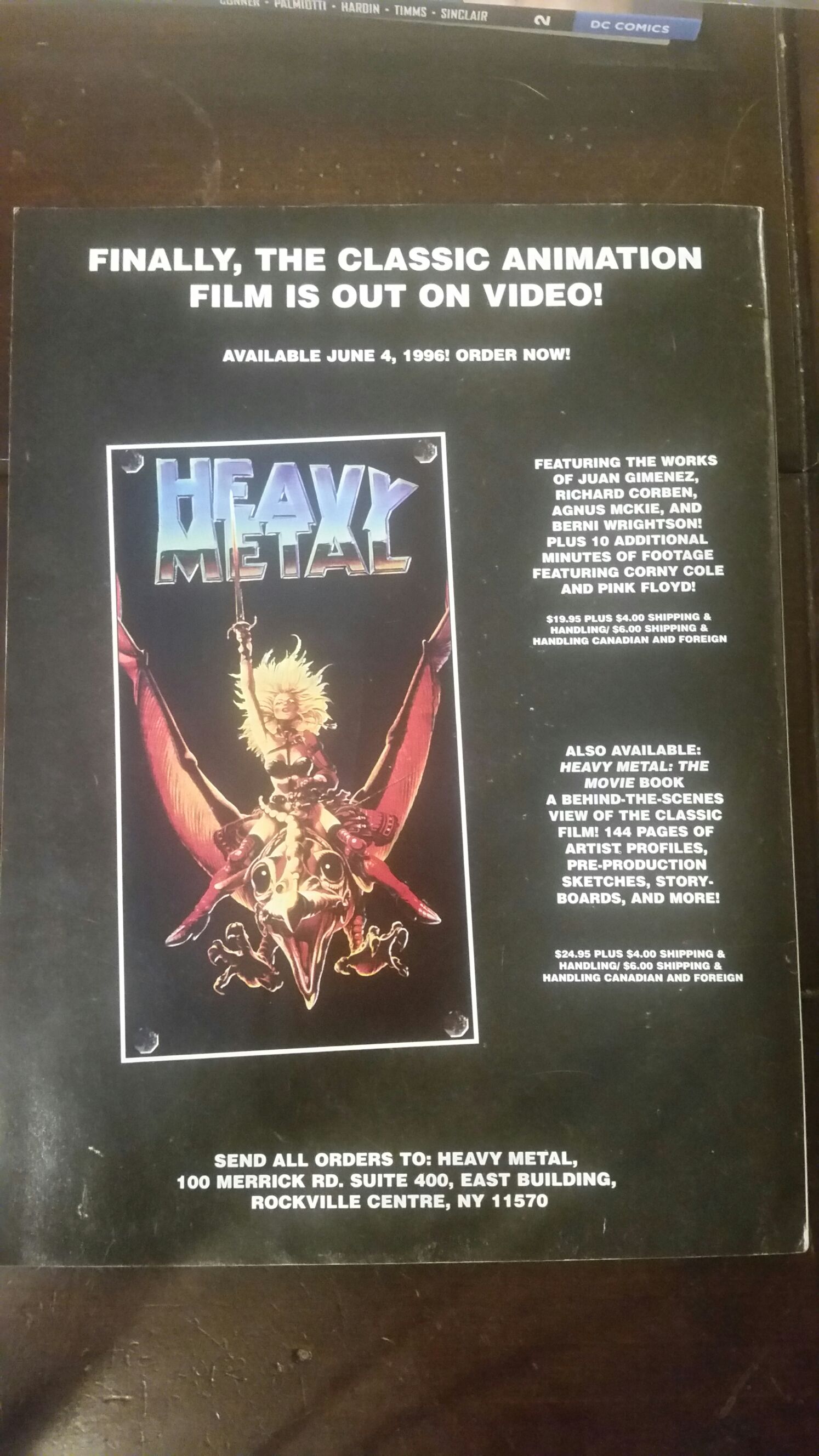 Heavy Metal  (3 - 07/1996) comic book collectible [Barcode 070992365876] - Main Image 2