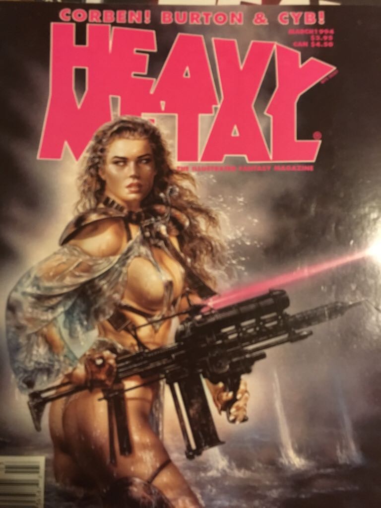 Heavy Metal - Metal Mammoth (1 - Mar 1994) comic book collectible [Barcode 070989365872] - Main Image 1