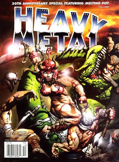 Heavy Metal 30th Anniversary Special  (3) comic book collectible [Barcode 070989365872] - Main Image 1