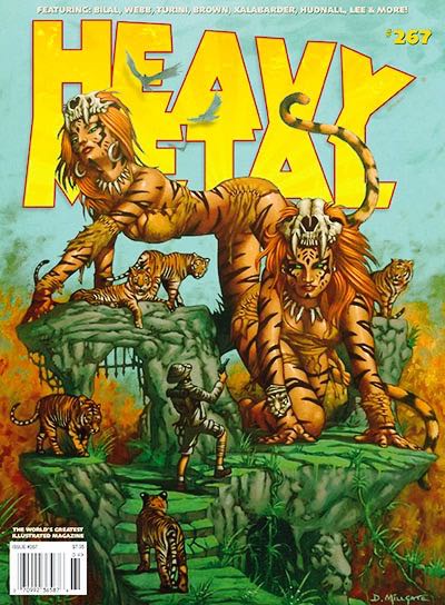 Heavy Metal - Metal Mammoth Inc. (267) comic book collectible - Main Image 2