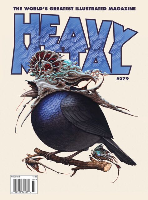 Heavy Metal - Heavy Metal (279) comic book collectible [Barcode 07099236587604] - Main Image 1