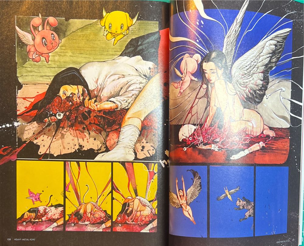 Heavy Metal - Heavy Metal Communications, Inc. (290 - Jul 2018) comic book collectible [Barcode 09256736587602] - Main Image 4