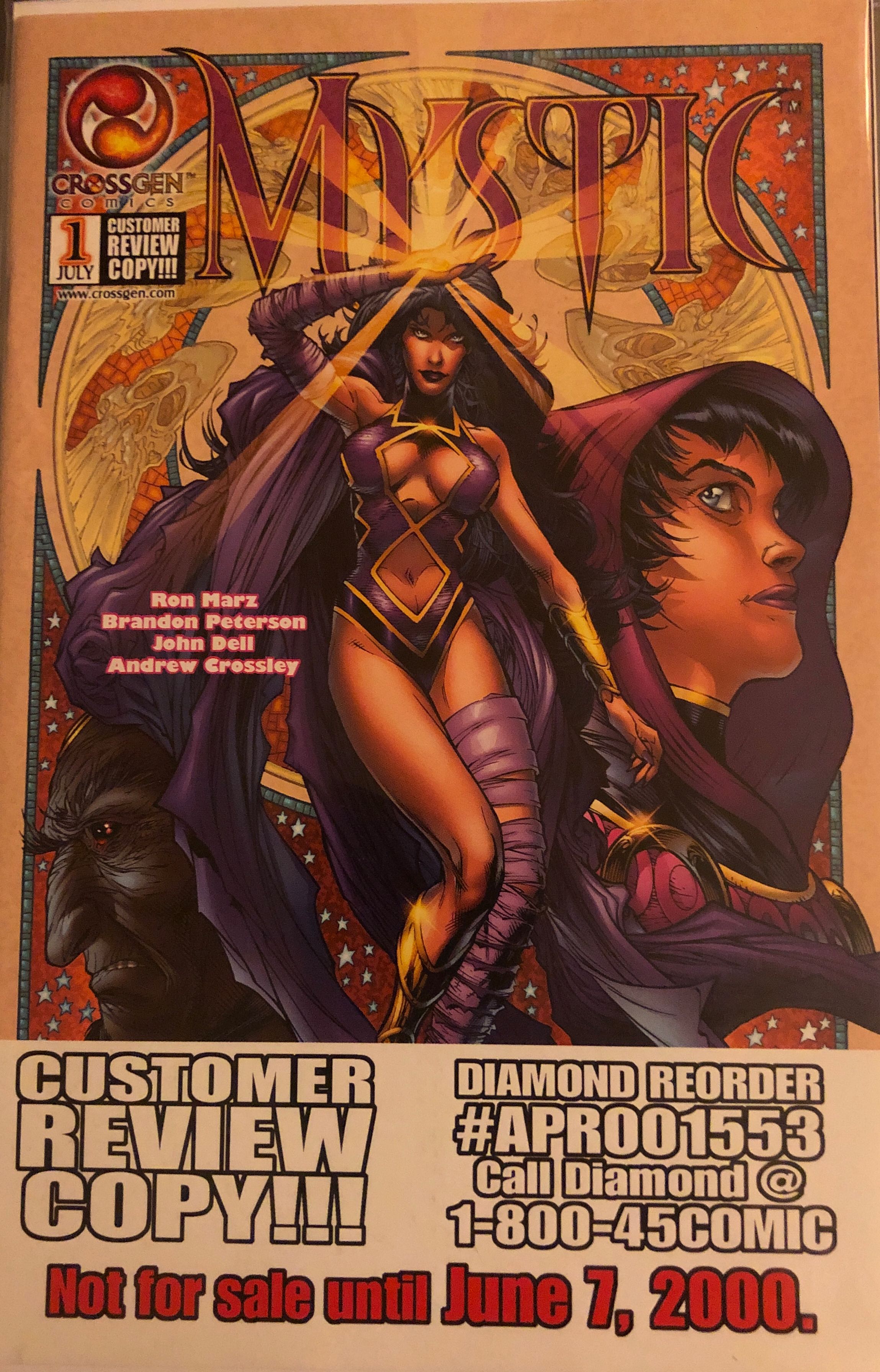 Mystic - CrossGen Comics (1 - Jul 2000) comic book collectible [Barcode 800155981304] - Main Image 2