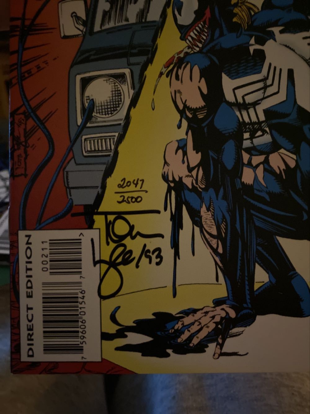 Venom: Funeral Pyre - Marvel (2 - Sep 1993) comic book collectible [Barcode 759606015467] - Main Image 2