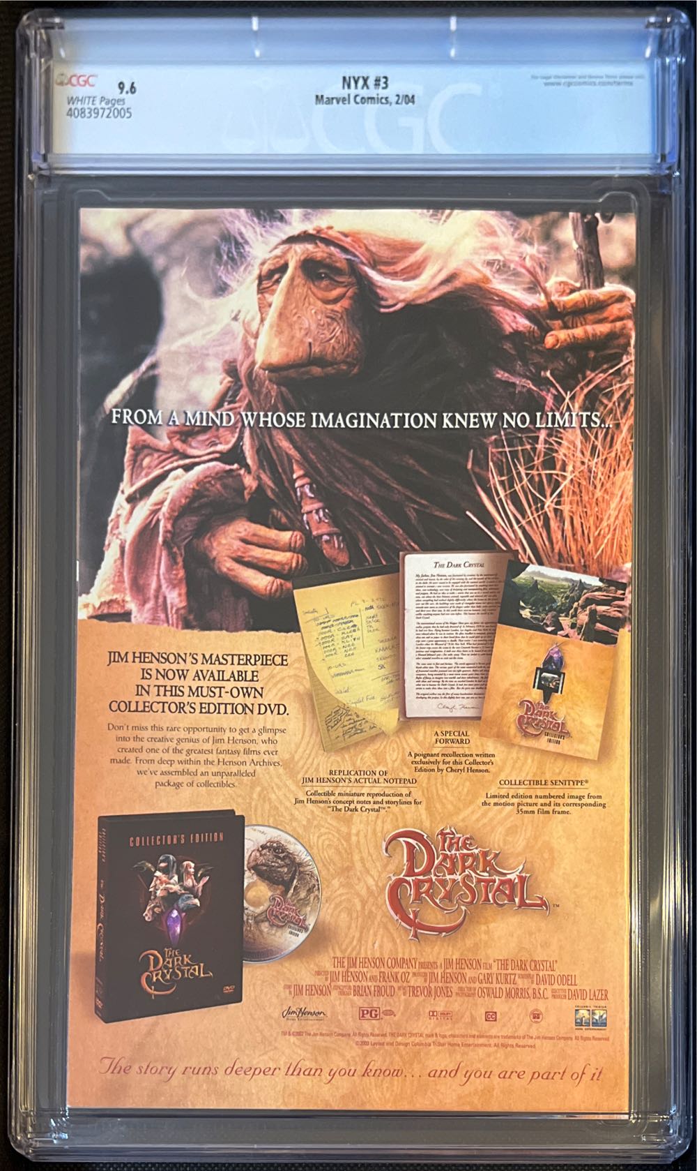 NYX Vol. 1 1st Appearance X-23 - DC  Comics (3 - Feb 2004) comic book collectible [Barcode 75960605456500311] - Main Image 2