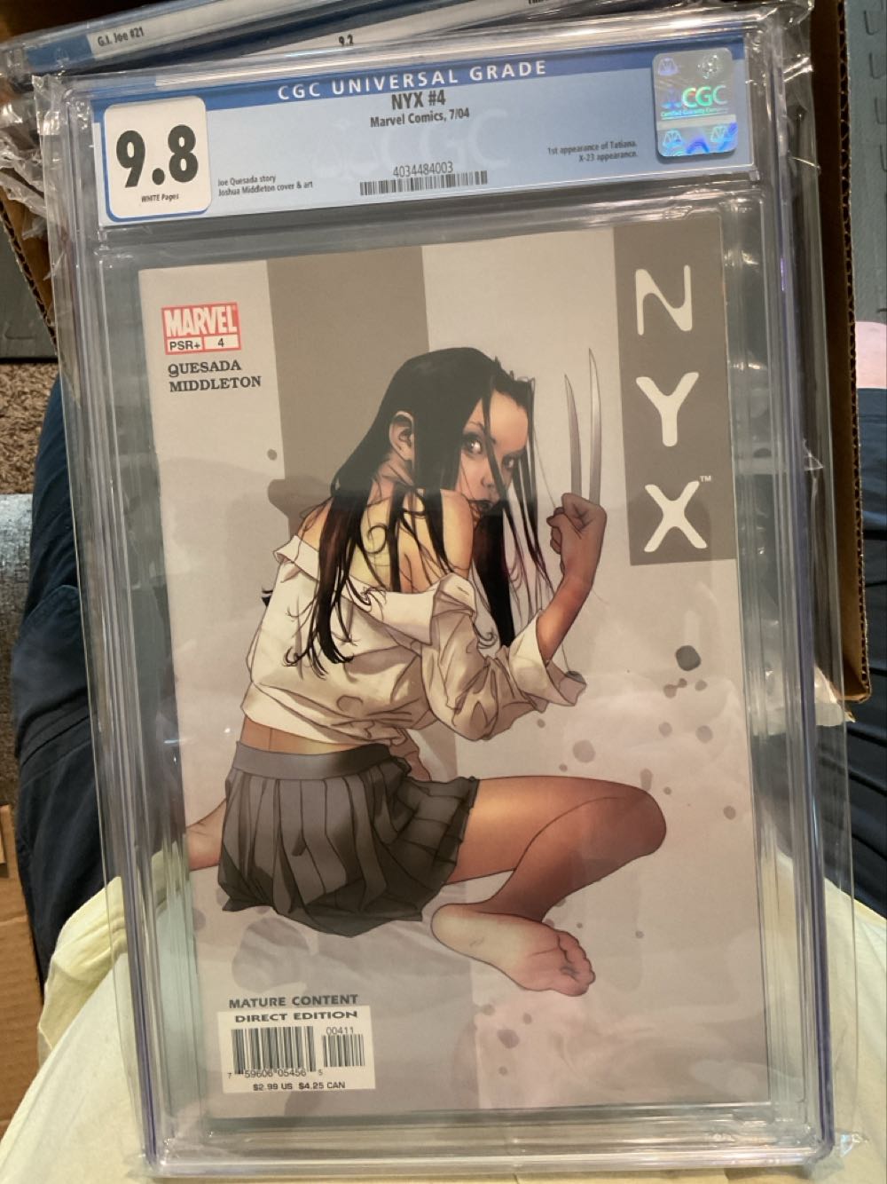 Nyx (2003)#4 - Marvel Comics, Inc. (4 - Jul 2004) comic book collectible [Barcode 75960605456500411] - Main Image 2