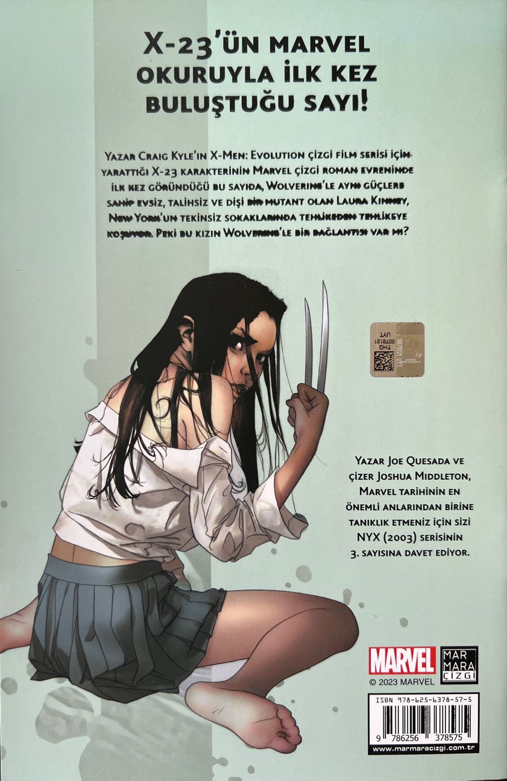 NYX - Marvel Comics (3 - Feb 2004) comic book collectible - Main Image 2