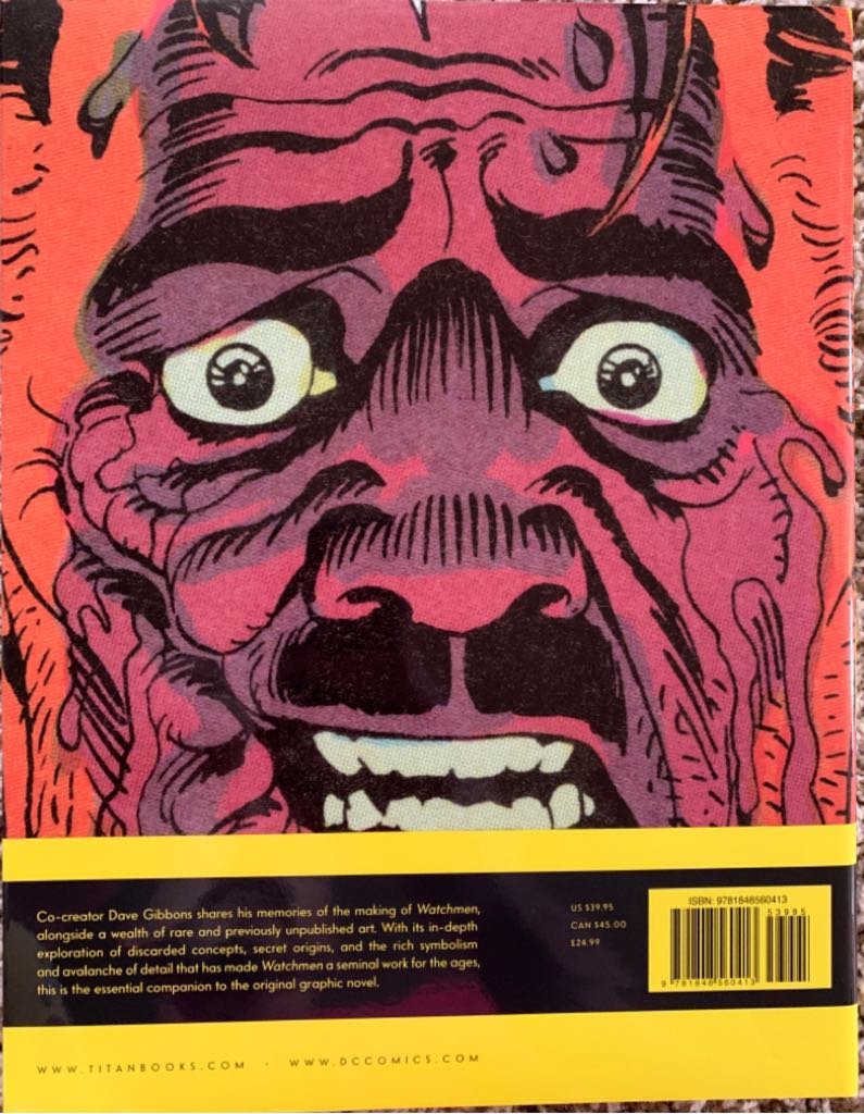Watching The Watchmen - Titan Books (1) comic book collectible [Barcode 9781848560413] - Main Image 2