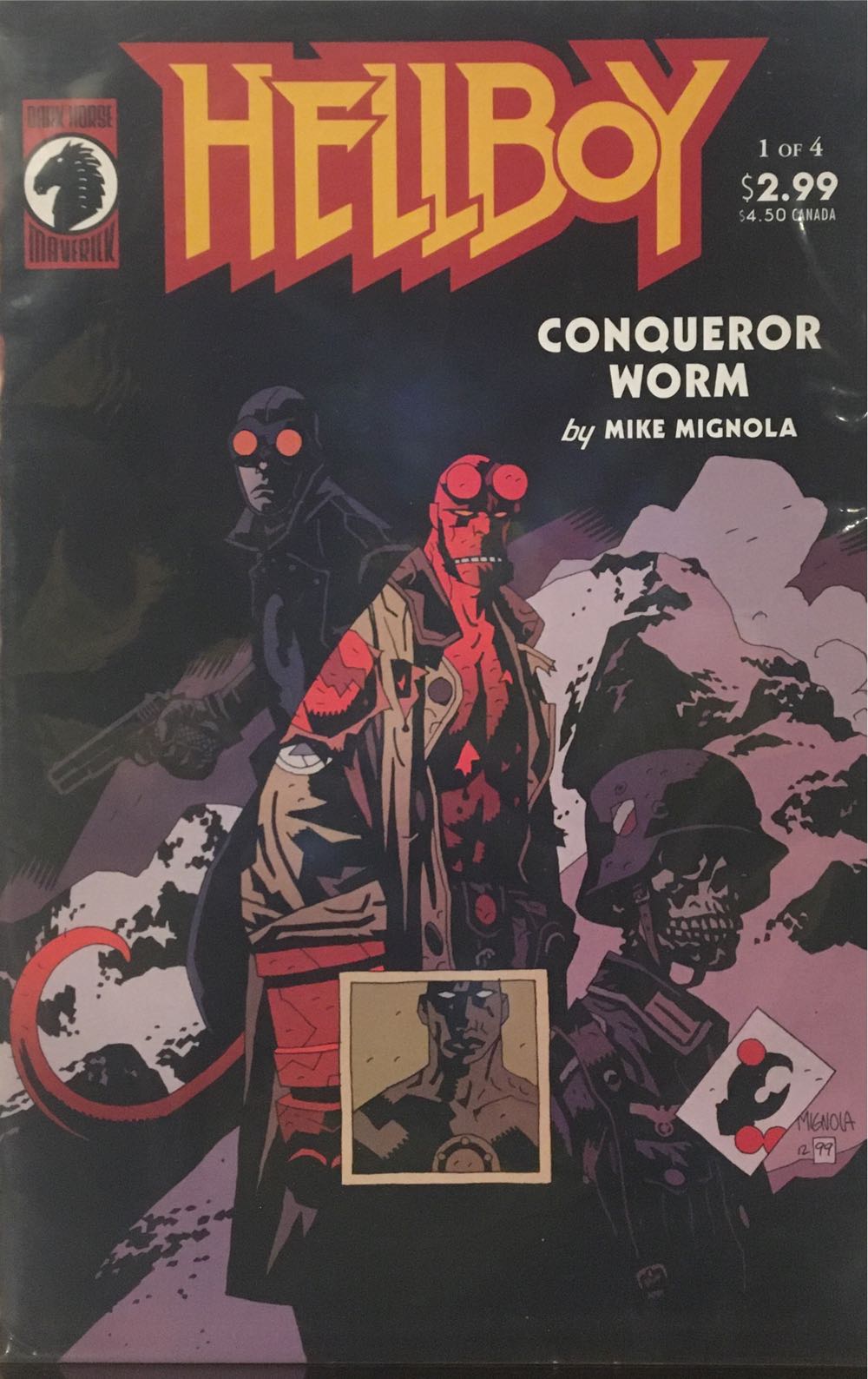 Hellboy: Conqueror Worm - Dark Horse Comics (1 - May 2001) comic book collectible [Barcode 76156898313500111] - Main Image 2