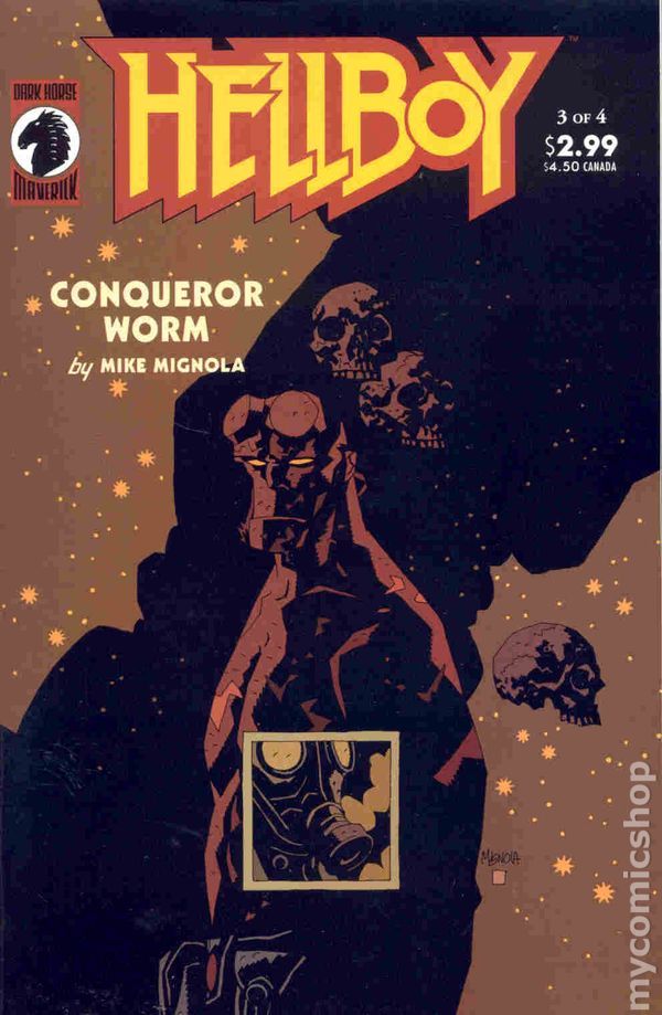 Hellboy: Conqueror Worm - Dark Horse Comics (3 - Jul 2001) comic book collectible [Barcode 76156898313500111] - Main Image 1