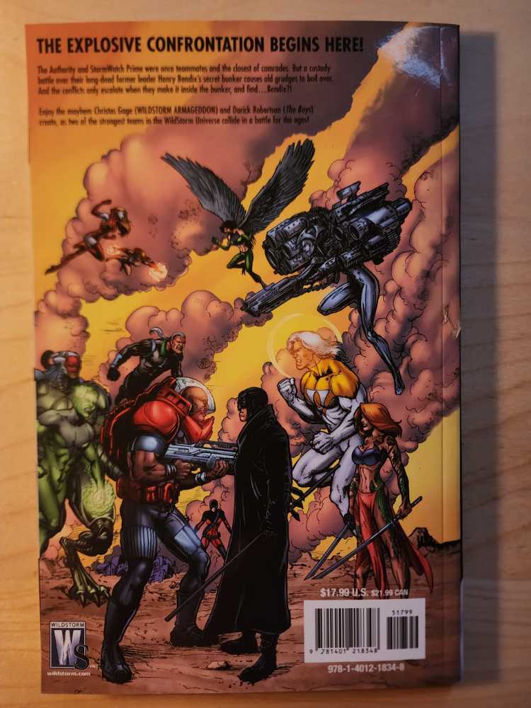 The Authority Prime - Wildstorm Universe (3) comic book collectible [Barcode 9781401218348] - Main Image 2