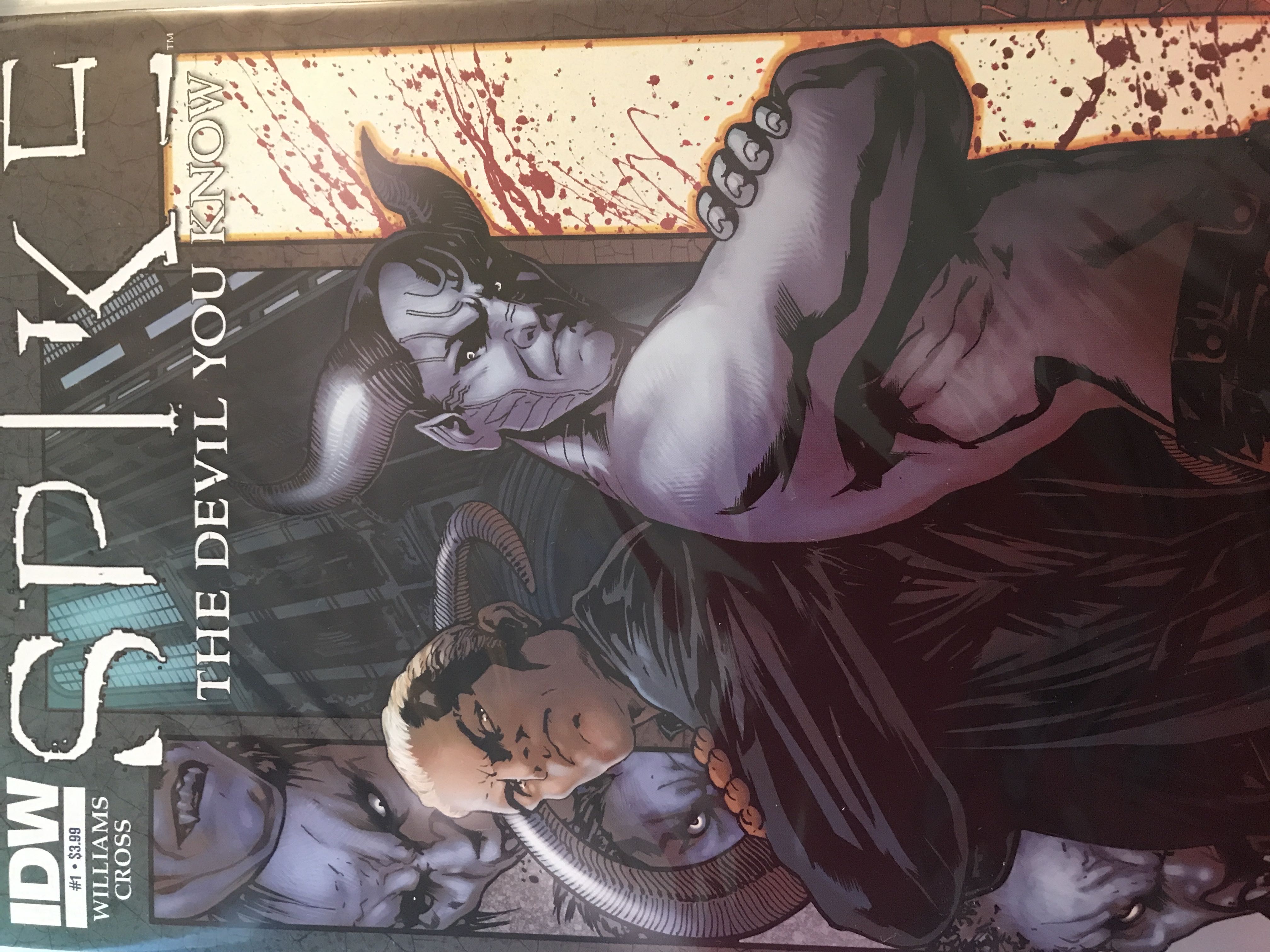 Spike: The Devil You Know - IDW (2 - Jun 2010) comic book collectible [Barcode 82771400165500111] - Main Image 2