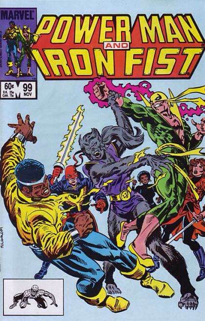 Power Man and Iron Fist (Vol. 1) - Marvel Comics Group (99 - Nov 1983) comic book collectible [Barcode 759606074198] - Main Image 1