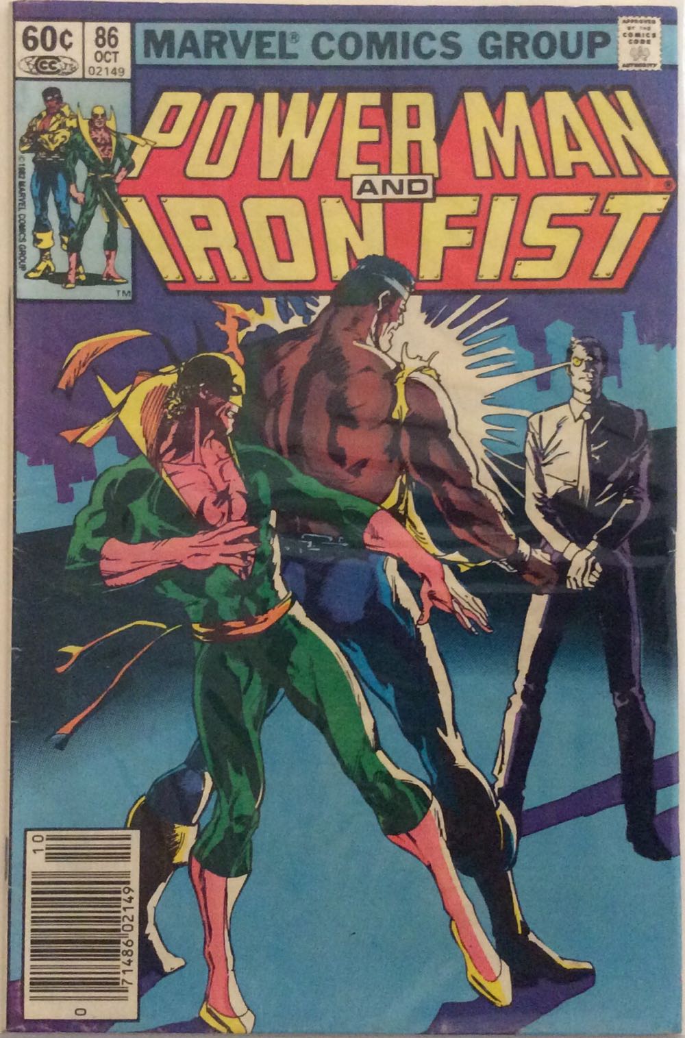 Power Man And Iron Fist - Marvel Comics Group (86 - Oct 1982) comic book collectible [Barcode 071486021490] - Main Image 2