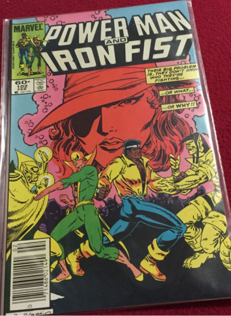 Power Man And Iron Fist - Marvel (102 - Feb 1984) comic book collectible [Barcode 071486021490] - Main Image 1