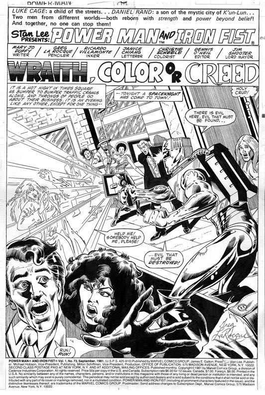 Power Man And Iron Fist - Marvel Comics Group (73 - Sep 1981) comic book collectible [Barcode 071486021490] - Main Image 3