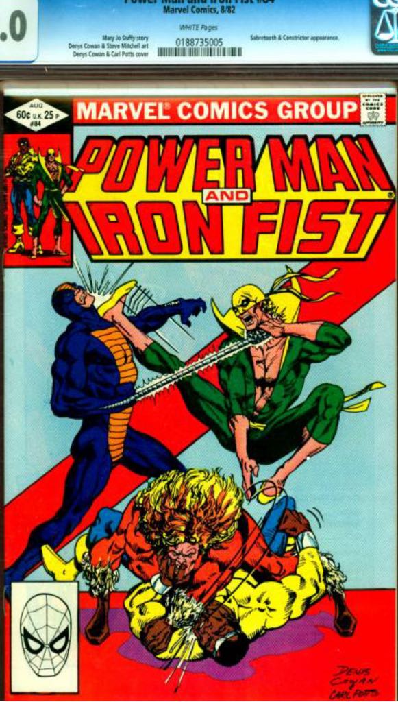 Power Man And Iron Fist - Marvel Comics Group (84 - Aug 1982) comic book collectible [Barcode 071486021490] - Main Image 2