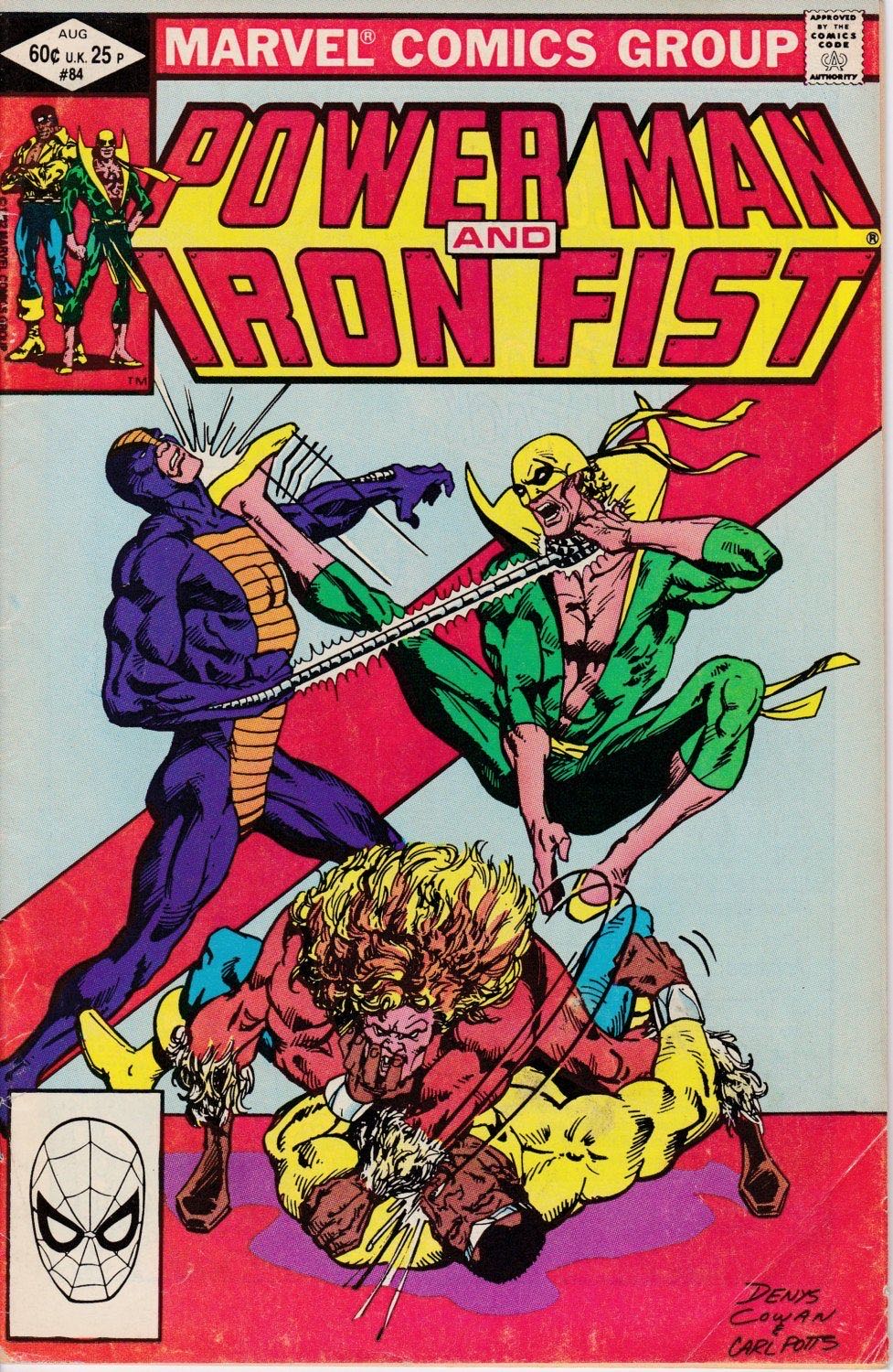 Power Man And Iron Fist - Marvel Comics Group (84 - Aug 1982) comic book collectible [Barcode 071486021490] - Main Image 4