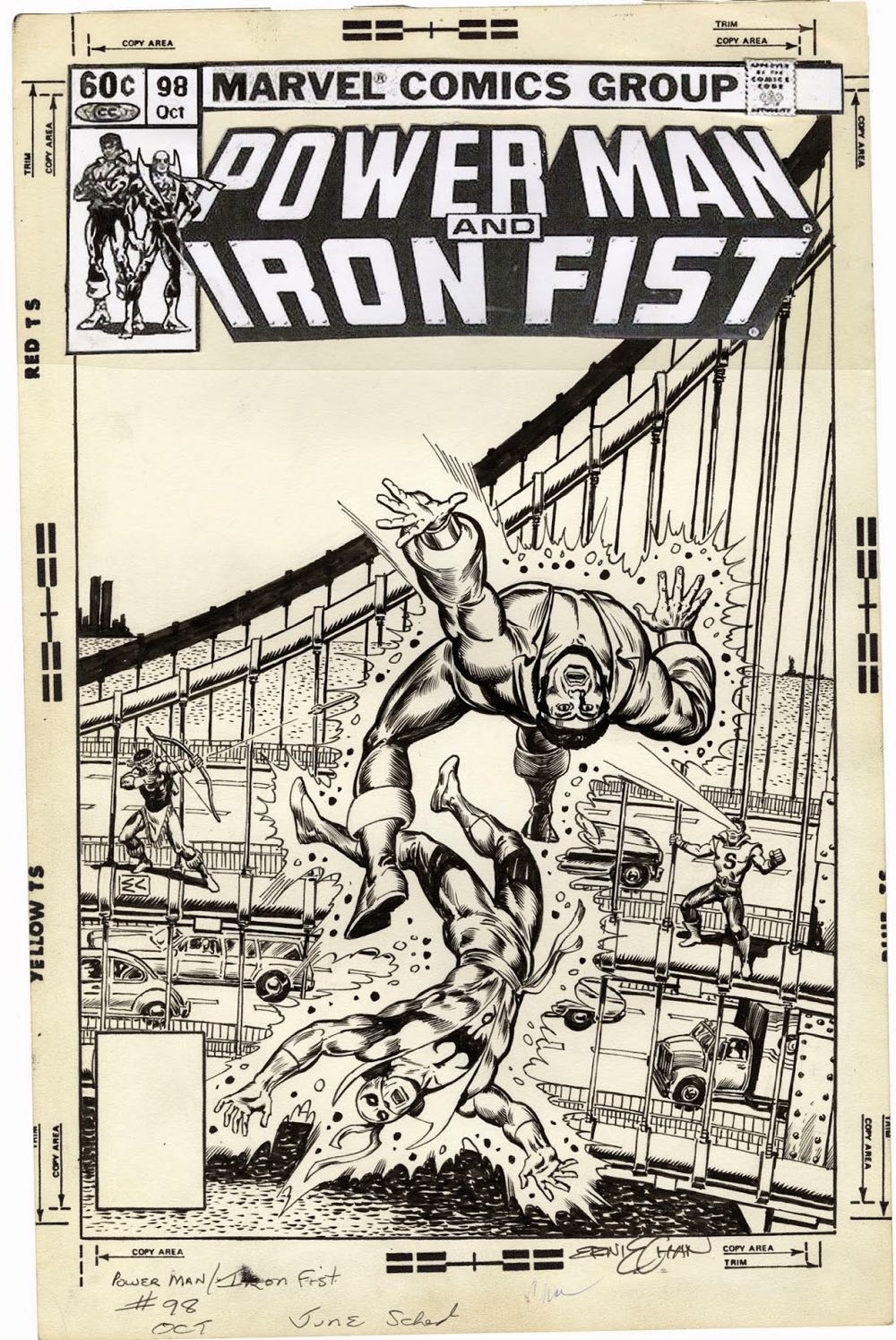 Power Man And Iron Fist - Marvel Comics (98 - Oct 1983) comic book collectible - Main Image 4