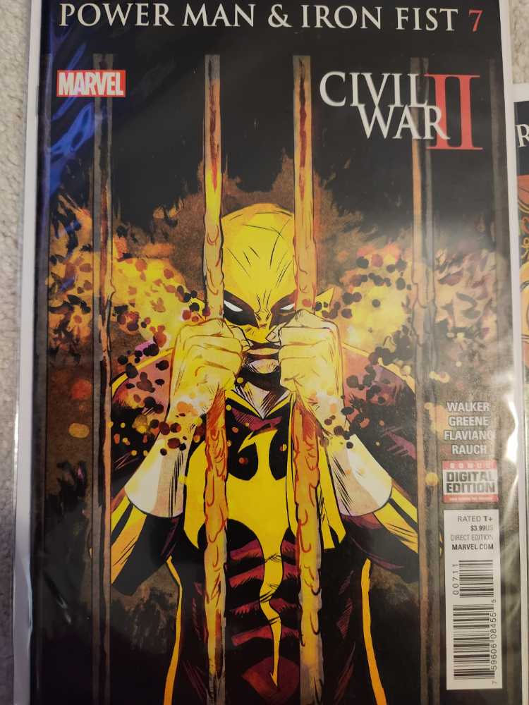 Power Man and Iron Fist (Vol. 3) - Marvel Comics Group (7 - Oct 2016) comic book collectible [Barcode 75960608455500711] - Main Image 2