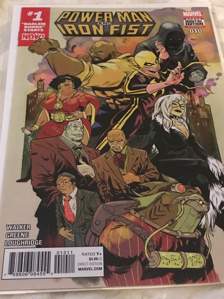 Power Man And Iron Fist  (10) comic book collectible [Barcode 05100000718601011] - Main Image 1