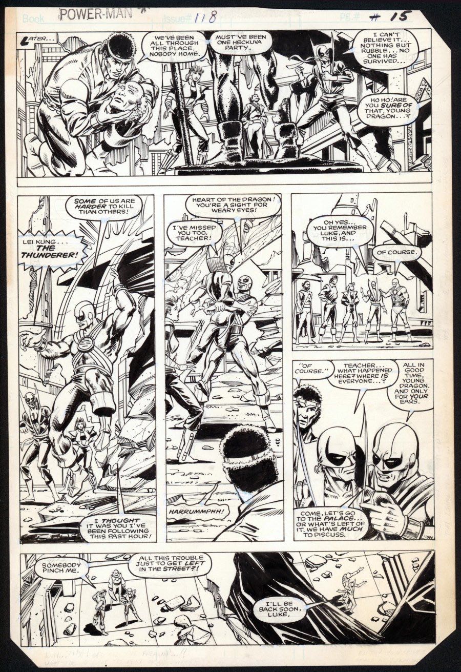 Power Man And Iron Fist - Marvel Comics (118 - Jul 1985) comic book collectible [Barcode 071486021490] - Main Image 3