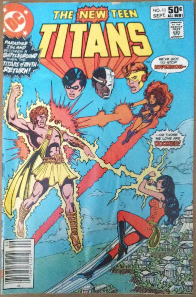 The New Teen Titans  - DC Comics (11 - Sep 1981) comic book collectible [Barcode 070989312210] - Main Image 2
