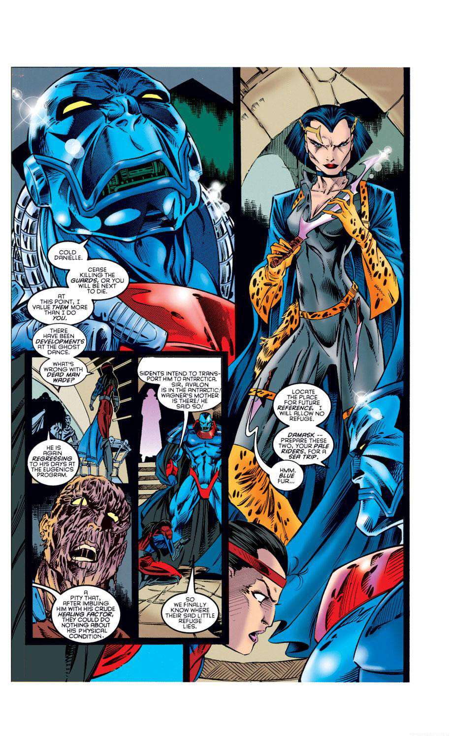 X-Calibre - Marvel Comics (3 - May 1995) comic book collectible [Barcode 071486025306] - Main Image 3