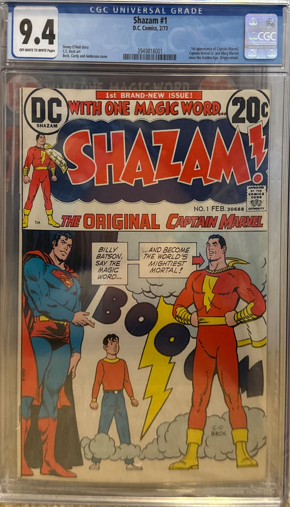 Shazam - National Periodical Publications, Inc. (1 - Feb 1973) comic book collectible - Main Image 3