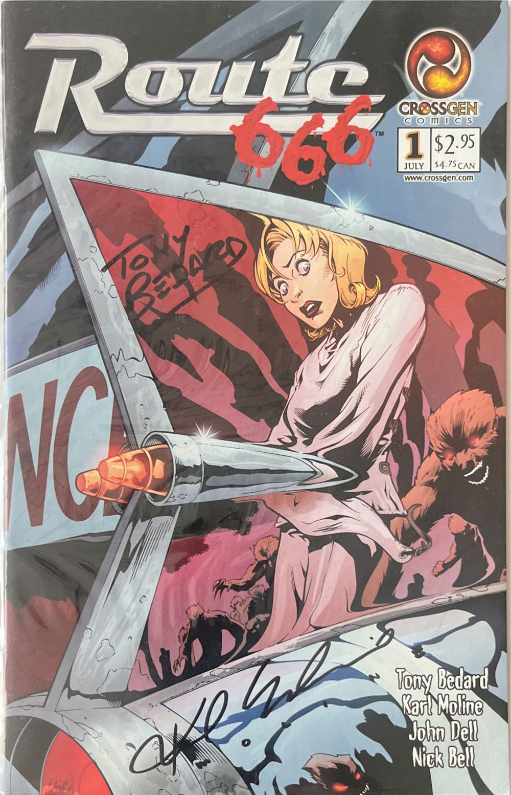 Route 666 - CrossGen Comics (1 - 07/2002) comic book collectible [Barcode 80015598137300111] - Main Image 2