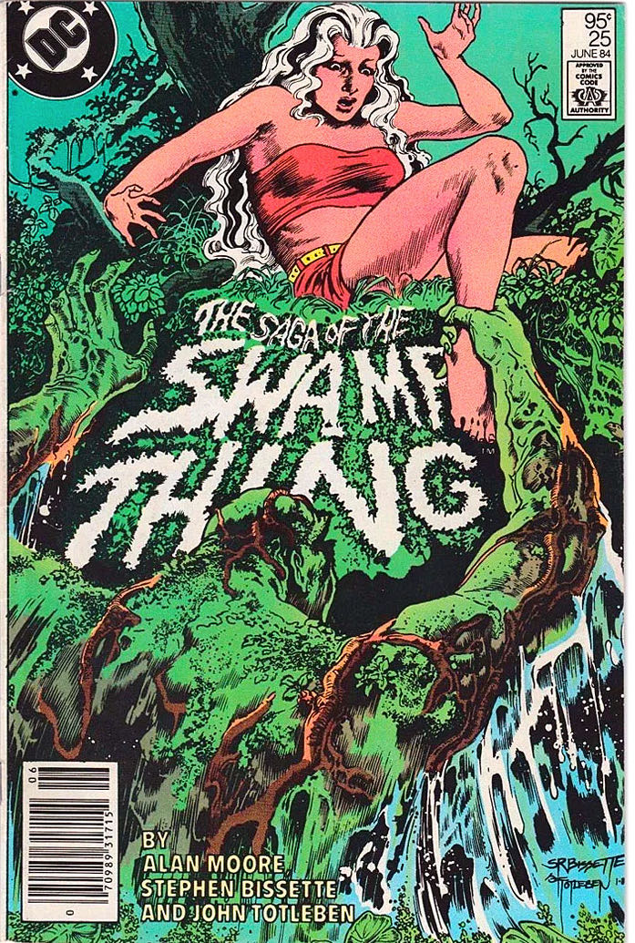 Saga Of The Swamp Thing #25 - DC (Detective Comics) (25 - Jun 1984) comic book collectible [Barcode 748828] - Main Image 2