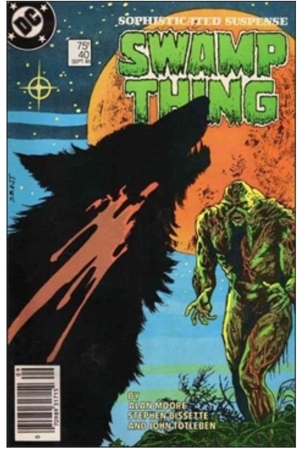 Saga Of The Swamp Thing - DC (Detective Comics) (30) comic book collectible [Barcode 74582] - Main Image 2