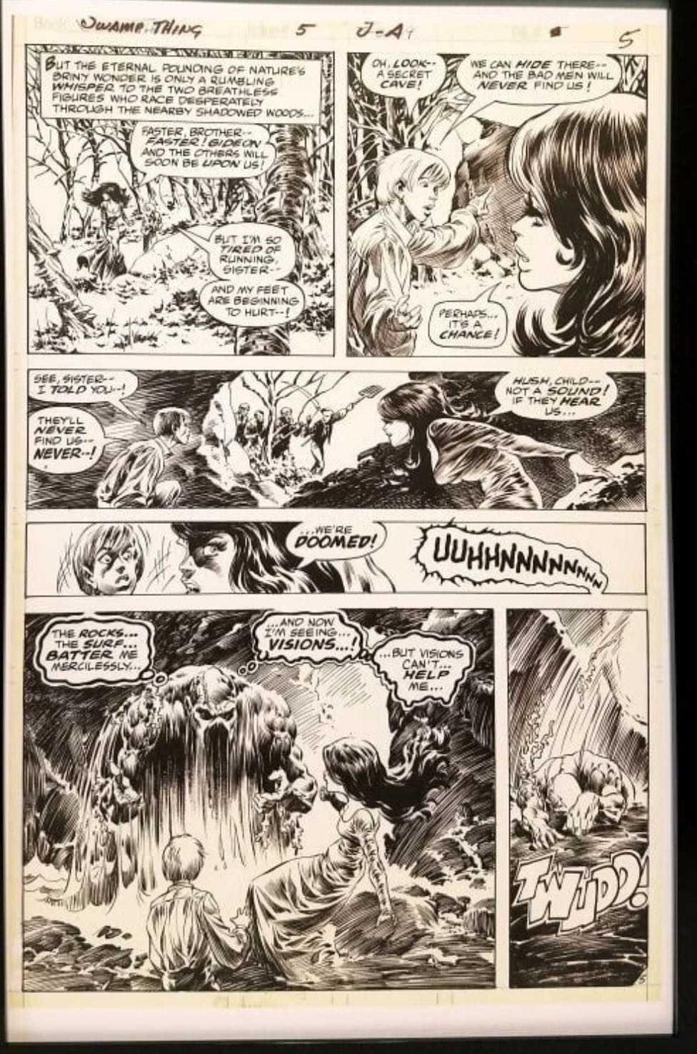 Saga Of The Swamp Thing - DC (Detective Comics) (18 - Nov 1983) comic book collectible [Barcode 855224715962587900] - Main Image 4