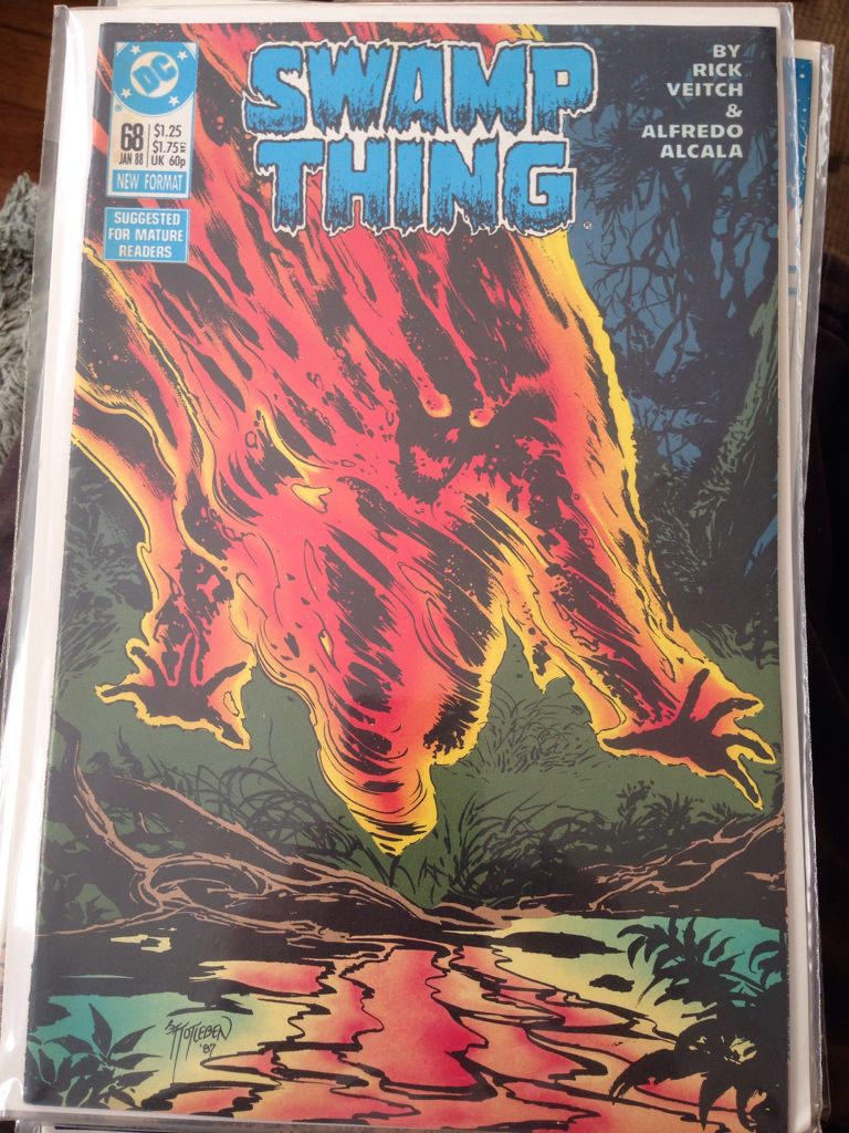 The Saga of the Swamp Thing - DC Comics (68 - Sep 1987) comic book collectible [Barcode 978093028922551999] - Main Image 1