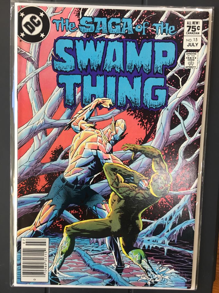 Saga Of The Swamp Thing - DC (Detective Comics) (15 - Jul 1983) comic book collectible - Main Image 1