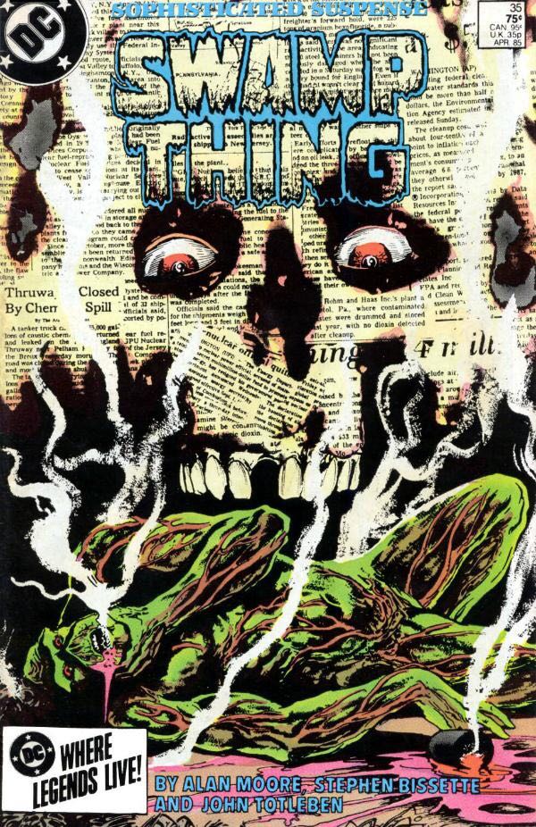Saga Of The Swamp Thing  comic book collectible - Main Image 1