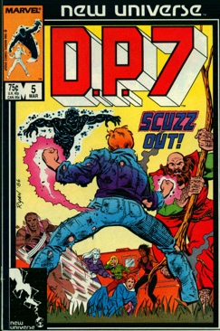 D.P.7 - Marvel (5 - Mar 1987) comic book collectible [Barcode 071486022909] - Main Image 1
