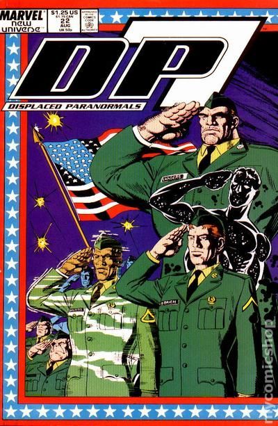 D.P. 7 (1986) - Marvel Comics (22 - 08/1988) comic book collectible [Barcode 759606059416] - Main Image 1